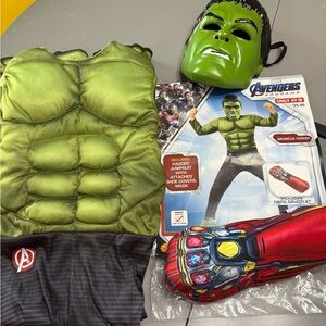 Avenger Kids Superhero Costume - Green and Black